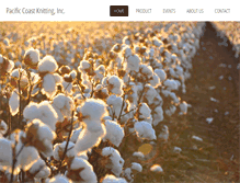 Tablet Screenshot of pacificcoastknitting.com